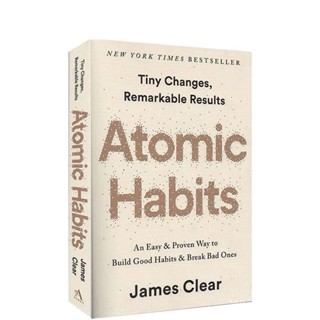 Atomic Habits✍English novel✍English book✍หนังสือภาษาอังกฤษ ✌การอ่านภาษาอังกฤษ✌นวนิยายภาษาอังกฤษ✌เรียนภาษาอังกฤษ✍