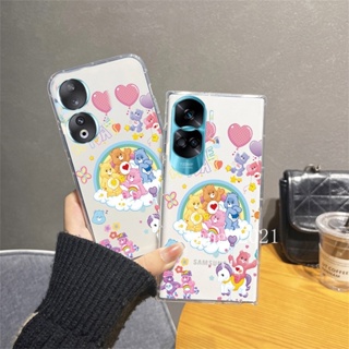 ใหม่ ขายดี เคสโทรศัพท์มือถือ ซิลิโคนนิ่ม ใส บางมาก ลายการ์ตูนหมีดิสนีย์ สําหรับ Honor90 Honor 70 90 Lite 5G 2023 Honor 90 Lite