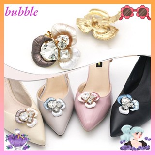 Bubble 1 ชิ้น ตกแต่งรองเท้า เจ้าสาว แต่งงาน เข็มกลัด เสน่ห์ หัวเข็มขัด