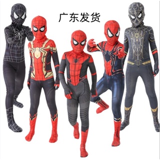 [New product in stock] Spider-Man tight jumpsuit red venom Myers clothes expedition childrens Halloween costume Ge Wen quality assurance R4M5