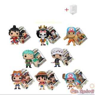 Pin ตุ๊กตาฟิกเกอร์ One Piece Roronoa Zoro Funko Pop สําหรับตกแต่งบ้าน