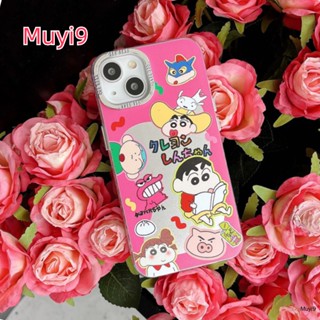 เคสโทรศัพท์มือถือ แบบนิ่ม ลายการ์ตูนชินจัง กันกระแทก สําหรับ Iphone 14ProMax 13ProMax I12 Pro MAX i11 14 13Pro