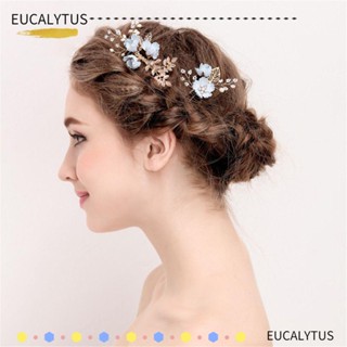 Eutus หวีผมเจ้าสาว หรูหรา เครื่องประดับผมเจ้าสาว งานแต่งงาน