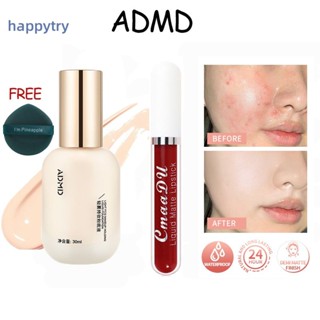 Admd คอนซีลเลอร์ เนื้อลิขวิด เนื้อแมตต์ กันน้ํา ไม่เหนียวติด