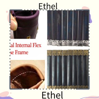 Ethel1 กระเป๋าถือ กรอบยืดหยุ่น ซ่อนโลหะ สําหรับผู้หญิง