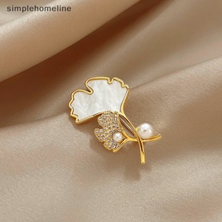 [simplehomeline] เข็มกลัดโลหะ รูปผีเสื้อ ป้องกันแสงสะท้อน สําหรับผู้หญิง พร้อมส่ง