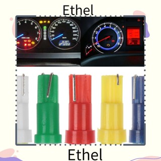 Ethel1 เครื่องวัดไฟแดชบอร์ด LED T5 1 ดวง 10 20 ชิ้น