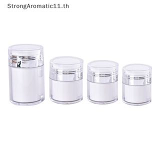 Strongaromatic ขวดปั๊มอะคริลิคเปล่า เติมได้ สําหรับใส่ครีม เครื่องสําอาง