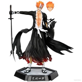 Star3 BLEACH โมเดลฟิกเกอร์ Kurosaki Ichigo สองหัว ของเล่น ของสะสม สําหรับตกแต่งบ้าน เก็บสะสม