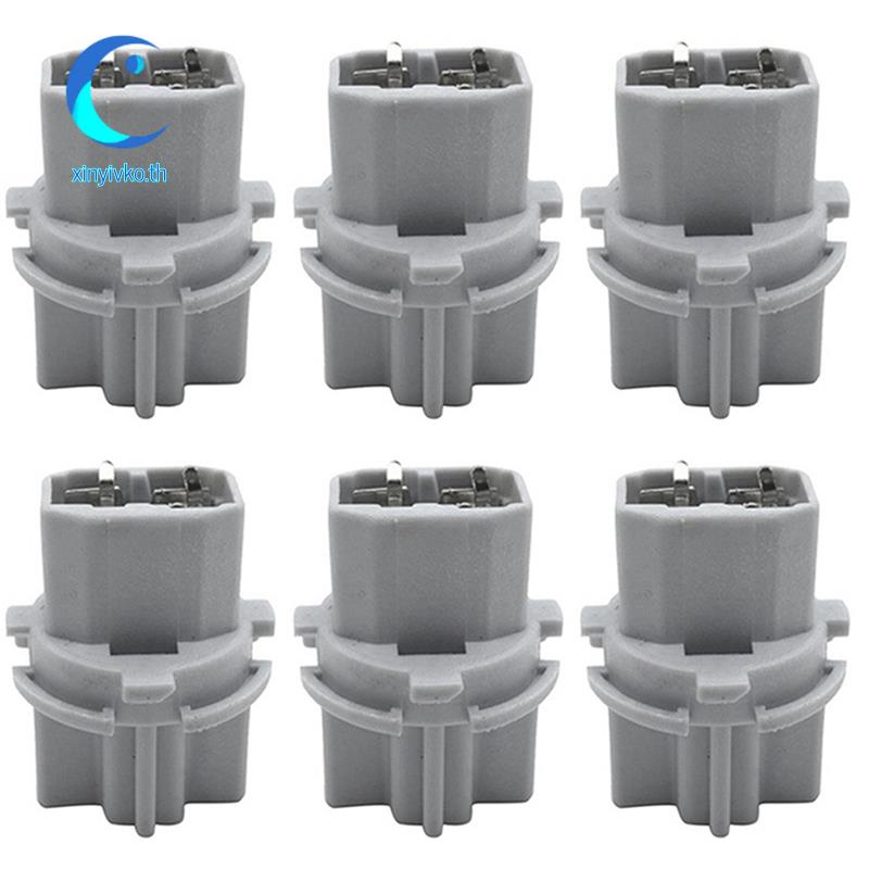 ซ็อกเก็ตไฟท้ายรถยนต์ T20 สําหรับ Honda Acura Accord Civic T20W 33515-S50-003 6 ชิ้น