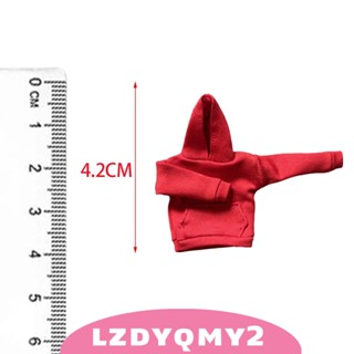 [Lzdyqmy2] เสื้อกันหนาว มีฮู้ด ขนาดเล็ก 1/12 สําหรับผู้หญิง 6 นิ้ว