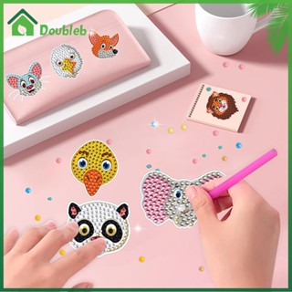 【Doub X ✮】ชุดสติกเกอร์ปักครอสสติตช์คริสตัล รูปการ์ตูน แฮนด์เมด DIY สําหรับเด็ก และผู้ใหญ่ ผู้เริ่มต้น ✮