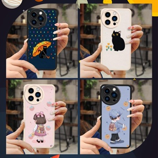 texture couple Phone Case For iphone13 Pro youth cute Waterproof protective soft shell Dirt-resistant funny advanced simple