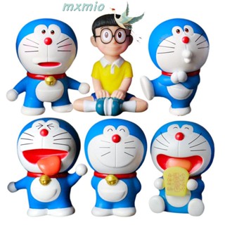 Mxmio โมเดลตุ๊กตาฟิกเกอร์ Doraemon ขนาดเล็ก ของเล่นสําหรับเด็ก