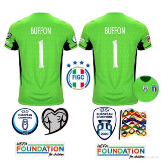 Fb 2022-23 เสื้อยืดลําลอง แขนสั้น พลัสไซซ์ ลายทีมชาติฟุตบอล Italy Buffon No.1 สําหรับผู้ชาย ผู้หญิง ผู้รักษาประตู