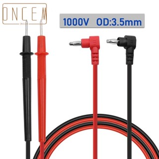 【ONCEMOREAGAIN】Multimeter Test Cable Tool 1pair For Multimeter Tester 1000v High Qulity