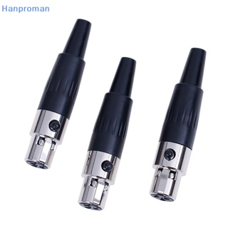 Hanproman&gt; อะแดปเตอร์ไมโครโฟน ปลั๊กตัวเมีย 3pin TA3F XLR 1 ชิ้น