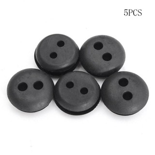 2 Hole Black Fuel Tank Grommet Universal For Husqvarna Honda Homelite 5Pcs