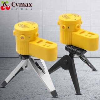 Cvmax ไม้บรรทัดเลเซอร์วัดระดับ แนวตั้ง แนวนอน อเนกประสงค์ 4 In 1