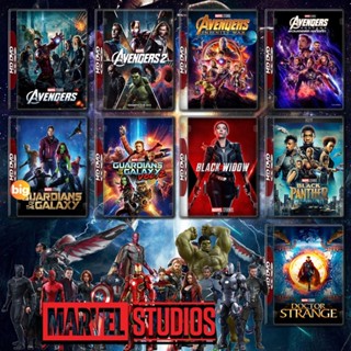 แผ่น DVD หนังใหม่ รวมหนัง Marvel Set 3 The Avengers ภาค 1-4 + Guardians of the Galaxy ภาค 1-3 + Black Panther ภาค 1+2 DV