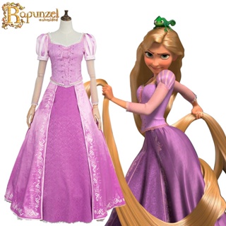 ชุดคอสเพลย์เจ้าหญิง Rapunzel สําหรับปาร์ตี้ฮาโลวีน