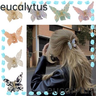 Eucalytus1 กิ๊บติดผม รูปผีเสื้อ สไตล์ฝรั่งเศสย้อนยุค สําหรับผู้หญิง