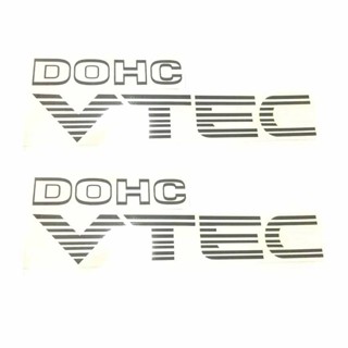 สติกเกอร์ วีเทคดอช สีบรอนซเงิน vtec