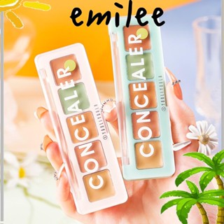 Emilee พาเลทคอนซีลเลอร์ ปกปิดรอยคล้ําใต้ตา กันน้ํา ติดทนนาน 5 สี