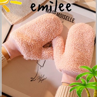 Emilee Mittens สายคล้องคอ แบบหนา ลายการ์ตูนน่ารัก