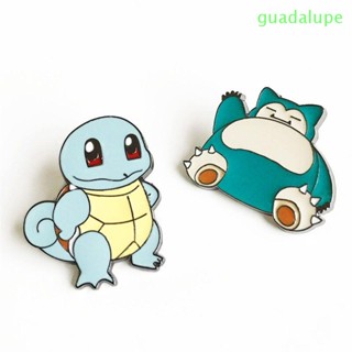 Guadalupe เข็มกลัดโลหะ รูปการ์ตูนโปเกม่อน Pikachu Genger Lapel Pins ของขวัญแฟนคลับ