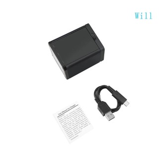 Will กล่องชาร์จแบตเตอรี่ USB แบบพกพา สําหรับแบตเตอรี่ Tello 3 ก้อน