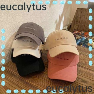 Eucalytus1 หมวกเบสบอล ปักลายตัวอักษร สไตล์ฮิปฮอป