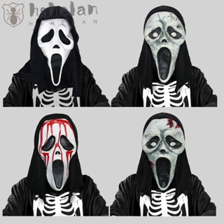 Hshelan Ghostface กรีดร้อง|หน้ากากคอสเพลย์ รูปใบหน้าน่ากลัว แฟชั่นสําหรับผู้ชาย และผู้หญิง