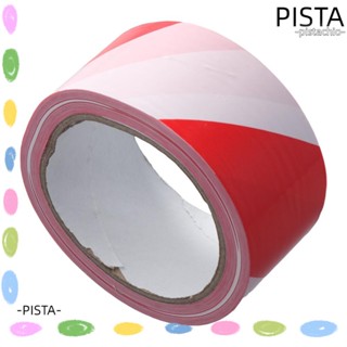 Pista เทปเตือนความปลอดภัย สีแดง สีขาว สําหรับทํากิจกรรมกลางแจ้ง