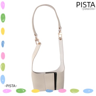 Pista กระเป๋าใส่แก้วน้ํา หนัง PU มีฉนวนกันความร้อน สีดํา