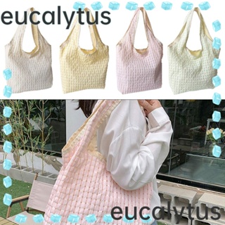 Eucalytus1 กระเป๋าช้อปปิ้ง ทรงโท้ท จุของได้เยอะ