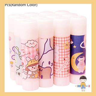 กาวติดสมุดภาพ รูปการ์ตูนน่ารัก ความหนืดสูง สําหรับเด็ก จํานวน 5 ชิ้น