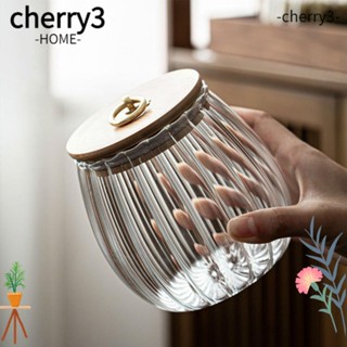 Cherry3 ขวดโหลแก้ว สําหรับใส่เมล็ดกาแฟ