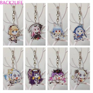 Back2life พวงกุญแจ จี้คอสเพลย์ Watson Amelia Murasaki Shion Gawr Gura 6 ซม.