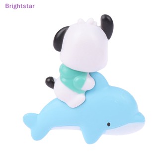 Brightstar ตุ๊กตาฟิกเกอร์ การ์ตูนอนิเมะ Pochacco Kawaii Sanrio ของขวัญวันเกิด DIY ของเล่นสําหรับเด็ก