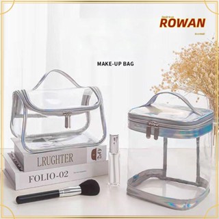 Rowans กระเป๋าเครื่องสําอาง PVC แบบใส สําหรับเดินทาง