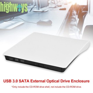 อะไหล่ไดรฟ์ภายนอก USB 3.0 SATA DVD CD-ROM RW กันลื่น