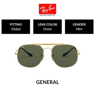 Ray-ban GENERAL | Rb3561 แว่นตากันแดด 1 global ขนาด 57 มม. สําหรับผู้ชาย M8SG UBFW