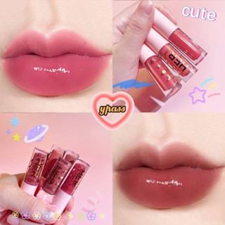 CYREAL CYREAL Dragon Ranee Mirror Matte Velvet Liquid Lip Gloss Lip Tint Plumping Clear Volume Tint Matte Liquid ลิปสติกส่วนผสมที่ให้ความชุ่มชื้นดัชนีการหักเหของแสงสูง