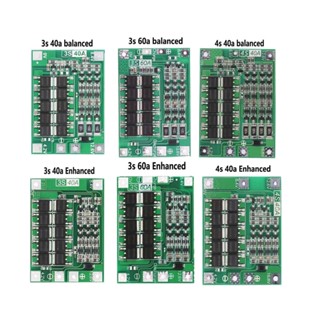 3S/4S 40A 60A Li-ion แบตเตอรี่ลิเธียม Charger ป้องกัน 18650 …