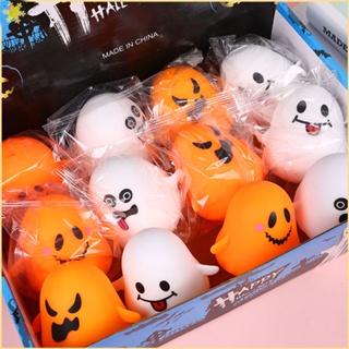 [LBE] ใหม่ของเล่นบีบอัดน่ารักฮาโลวีน Ghost Luminous Decompression Slow Rebound Toy Kid Gift