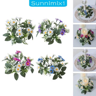 [Sunnimix1] พวงหรีดดอกไม้ สําหรับโต๊ะอาหาร ฟาร์มเฮาส์