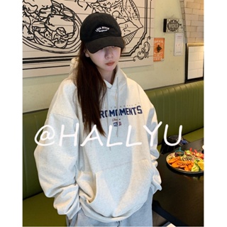 HALLYU เสื้อผ้าผู้ญิง แขนยาว เสื้อฮู้ด คลุมหญิง สไตล์เกาหลี แฟชั่น  Beautiful ทันสมัย Comfortable Korean Style A28J09S 36Z230909