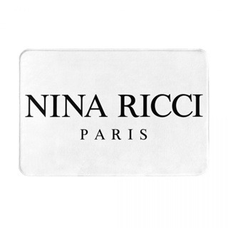 Nina Ricci (1) พรมเช็ดเท้า ผ้าสักหลาด กันลื่น ดูดซับน้ํา แห้งเร็ว สําหรับห้องน้ํา 16x24 นิ้ว พร้อมส่ง