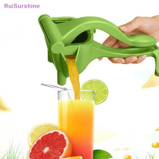 Ruisurshine ใหม่ เครื่องคั้นน้ําผลไม้ มะนาว น้ําผลไม้ แบบพลาสติก